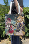 Charlotte Genshin Impact V3 Double-Sided Canvas Print Tote Bag Anime Bag