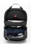 Laptop Backpack with USB Charging Port Slim Travel Bag with Laptop Compartment Water Resistant College School Book Computer Bag for Girls and Boys Fits 15.6 Inch Laptop B00218 Black - 6