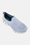 Women Dazzling Joy Slip On Walking Shoes, Grey