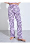 Lilac Paisley Print Sleeveless Tank and Pyjama Set - 5
