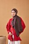 Naia Cotton Shawl Lune Brown-Purple - 2