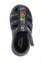 Navy Blue / Cobalt Blue Velcro Children's Sandals - 3
