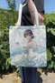 Seishun Buta Yarou Wa Bunny Girl Senpai No Yume Wo Minai V3 Summer Winter Double-Sided Canvas Print Tote Bag Anime Bag