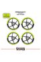 Honda Cbr 125 R Wheel Strip – Half Wheel Cover & Cbr 125 R Lettering Sticker Set - 2