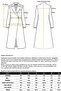 Leather Trench Coat with Cape Detail and Snap Closure Taba 6875 - 8