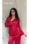 6 Pieces Satin Sleeves Transparent Nightgown Dressing Gown Pajamas Set |   Shorts Set Dowry Set Bridal - 5