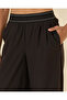 Women Black Pleated Detail Active Pants - 4
