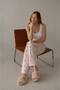 Women's 100% Cotton Patterned Relax Fit Pajama Set