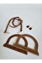 D Double Handle Trop Adjustable Hanger Set - Tan - 2