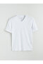 Original V-Neck Combed Cotton Men's T-Shirt - 6