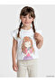 Esvab • Modern & Distinctive Zero Roba Collar Printed Girls' T-Shirt - 2