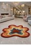 Sdt Traditional Patterned Modern Woven Base Decorative Carpet Sdtamor2962 - 3
