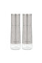 Salt and Pepper Grinder Set – Refillable Stainless Steel Mills with Adjustable Ceramic Grinder for Fine or Coarse Seasoning