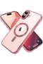 iPhone 16 Magsafe Compatible Transparent Camera Lens Protected Shock-Absorbing Silicone Phone Case