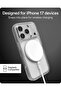 Crystal Palace Case for iPhone 17 Pro - Clear, Drop Protection (13ft/4m), ClearGuard Anti‑Yellowing & Scratch‑Resistant, MagSafe & Wireless Charging Compatible - 8