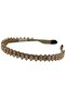 - Slim Rhinestone Headband-Multicolor - 2