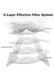 (8-pack) Replacement vacuum cleaner brush heads for Ecovacs Deebot Ozmo N10 N10 Plus T8 AIVI T8 Max, AIVI, T8 T9 T9+ N8 series vacuum cleaners. - 4