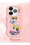 Infinix Smart 8 Plus Compatible Case Camera Protector Pink Silicone Couple Phone Case Cartoon Pattern - 2
