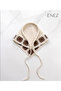 Bohemian Style Floral Knitted Tie-On Crown Bandana