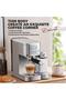 20 Bar Espresso Coffee Machine with Automatic Milk Frother, 3 Temperature Settings, Stainless Steel - 7