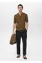 %100 keten regular fit pantolon - 2