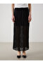 Original Beli Elasticated Patterned Women's Pleated Skirt - 2