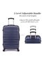 4-Piece ABS Hard Shell Luggage Set 20/24/28/32 Inch, TSA Lock, 360° Silent Spinner Wheels, Durable Unisex Suitcase for Business Student Family Trip, Stylish Travel Suitcase - 5