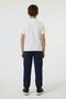 Navy Blue Boys' Elastic Waist Zippered Pocket School Sweatpants 24732 - 3