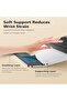 Desktop Laptop Stand With Wrist Rest, Ergonomic Design, Adjustable Aluminum Computer Stand, Foldable - 3