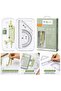 AYNI Complete School Stationery Kit – 48 PCS Student & Office Supplies Set | Highlighters, HB Pencils, Gel Pens, Sticky Notes, Correction Tape, Binder Clips, Eraser, Paper Cutter & Geometry Box - 5