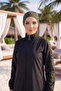 Premium Series Leopard Decorated 3-Piece Hijab Swimsuit - 2