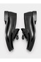 Men's Black Patent Leather Loafer Classic Shoes with Tassels - 2