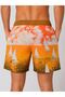Men's Water Repellent Micro Fabric Pockets Zipper Closure Mesh Lining Quick Dry Premium Patterned Swim Shorts - 3