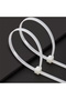 Nylon Multi-purpose Cable Tie-Pack of 100, Self-Locking, 40 CM Length, White - 2