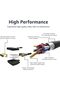 كابل HDMI عالي السرعة (18 جيجابت في الثانية، 4K/60Hz) - 3 أقدام (1 متر)، أسود، لأجهزة الألعاب والتلفزيونات - 5