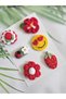 Baby Gift Pinterest Combinations Hairless Baby Hair Clips 6-Piece Mixed Sets Handmade Knitted Organic Baby Hair Accessories - 6