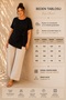 Women's Plus Size Waist Drawstring Accessory Detail V-Neck Cut Short Sleeve Stretchy Viscose Blouse - 2