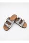 Women's Orthopedic Double Buckle Shell and Stone Slippers - Lightweight Soft Sole - Beach, Pool, Daily Slippers - 4