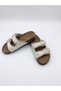 Women's Orthopedic Double Buckle Shell and Stone Slippers - Lightweight Soft Sole - Beach, Pool, Daily Slippers - 4