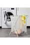 JÄLL Laundry bag with stand, white, 50 l - 5
