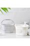 2-Piece Portable Shower Basket Set - Space-Saving Storage Organizer - 2