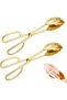 2-Pack Stainless Steel Kitchen Tongs - BBQ Tongs - Meat Tongs - Food Tongs - Salad Tongs - Suitable for Steak, Waffles, Barbecue and Cooking