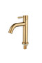 Single cold water basin faucet stainless steel bathroom countertop faucet interface - 2