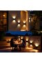 4-Piece Solar Wall Lights Outdoor Sunlight Sensor Waterproof LED Sconces Modern Deck Porch Lighting Decorative Home Patio Lights - 4