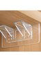 18pc Large Double-Row Glue-On Reinforced Shelf Brackets & Thickened Support Pins for Cabinets