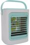 Silent air cooler - air conditioner cooling fan - 3-speed fan - w/handle & USB interface - For bedrooms & offices - wide air delivery angle