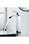 Modern waterfall-style basin faucet, single handle, hot and cold water -