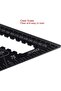 Professional metric set square, black, 30cm high precision woodworking set square, woodworking angle ruler tool - 4