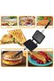 Sandwich toaster, non-stick sandwich panini maker, 5.5-inch, suitable for all stovetops, perfect for indoor and outdoor kitchens. - 2