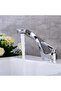 Chrome-plated bathroom sink faucet, single-handle mixer faucet, single-handle basin mixer faucet, bathroom faucet - 2